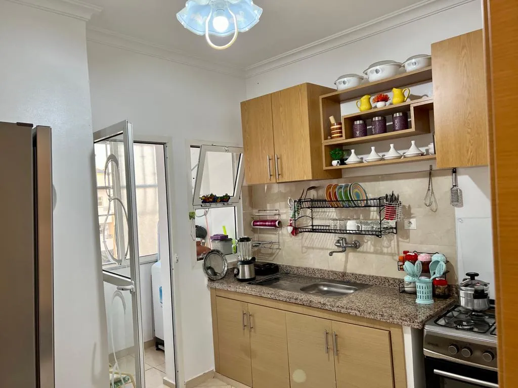 Appartement magnifique à louer à Rabat, Harhoura, situé au 4ème étage