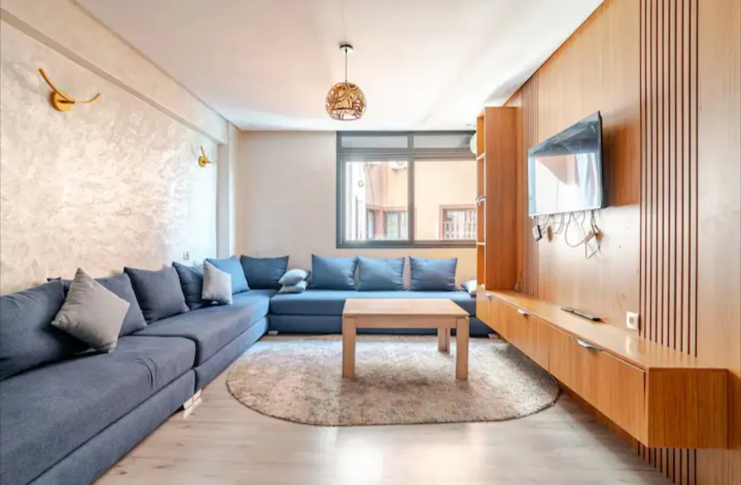 Studio meublé à louer, une chambre, au cœur de Marrakech, Gueliz