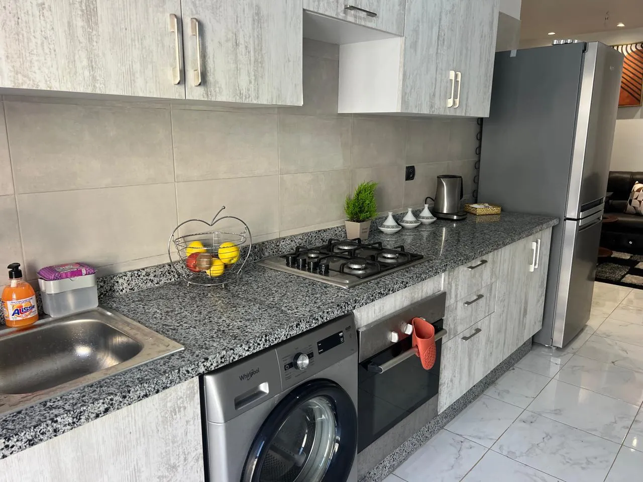 Appartement élégant à louer à Rabat, Harhoura  Il comprend deux chambres