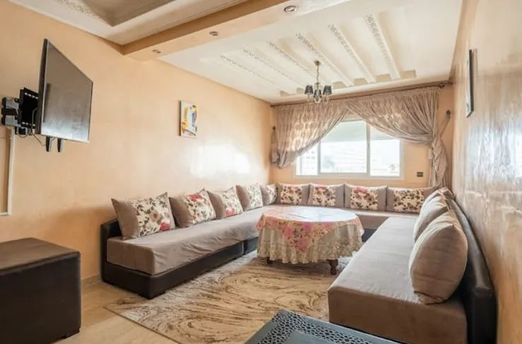 Beau appartement à louer à Agdal, Rabat, au troisième étage