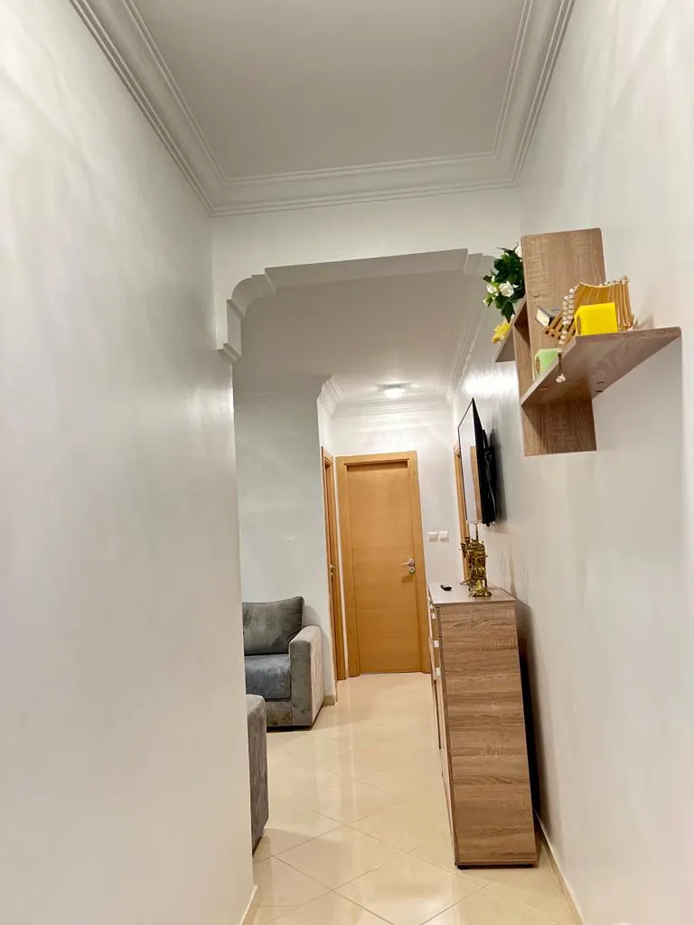 Appartement magnifique à louer à Rabat, Harhoura, situé au 4ème étage