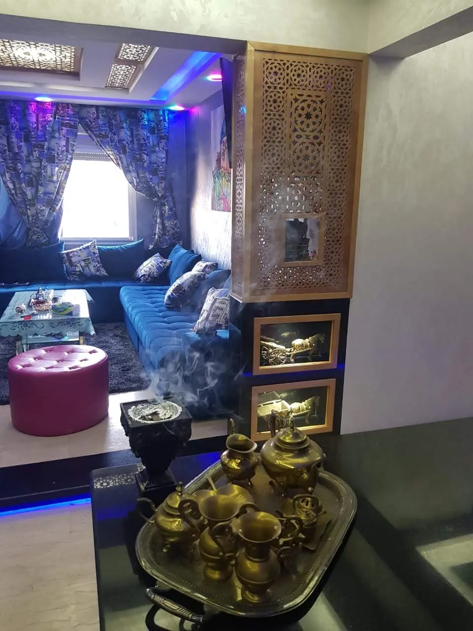 Appartement de luxe à louer à Rabat, Harhoura deux chambres