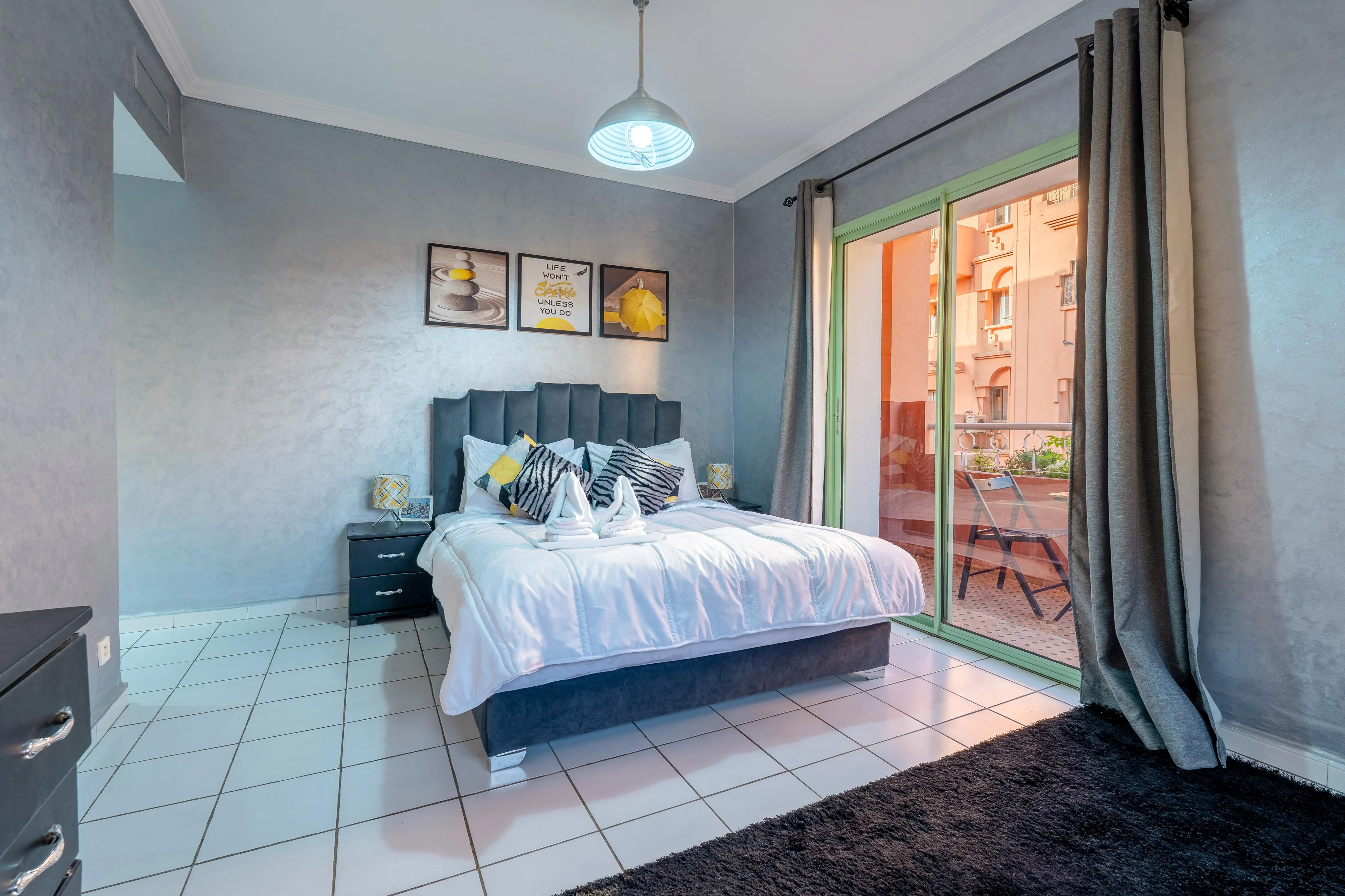 Appartement moderne et élégant à louer au cœur de Guéliz, Marrakech