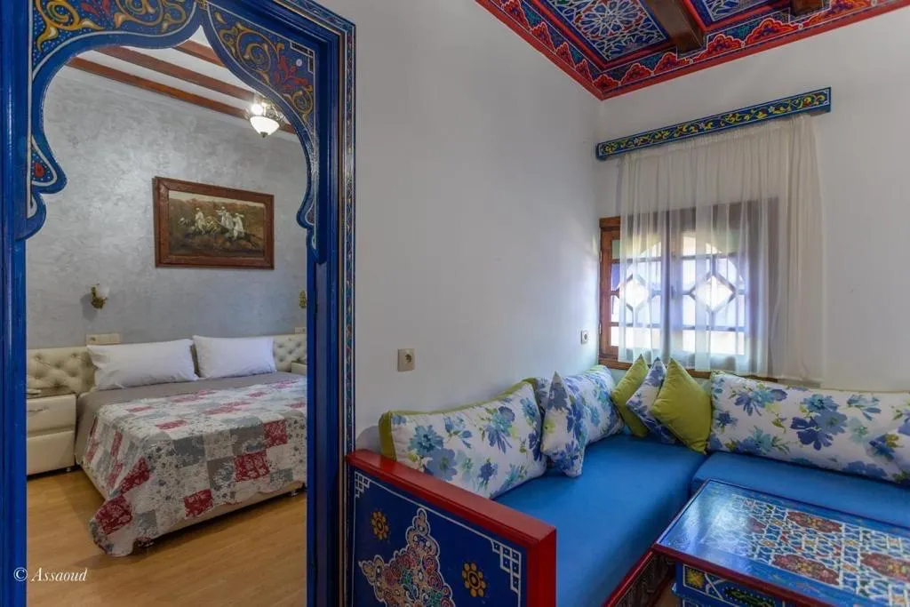 Bel Appartement à louer à Chefchaouen, 2 chambres, salon et terrasse.