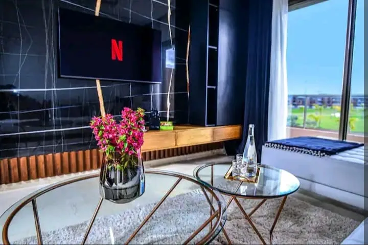 Appartement de luxe à louer à Malabata, Tanger, avec vue sur la corniche 70 m 