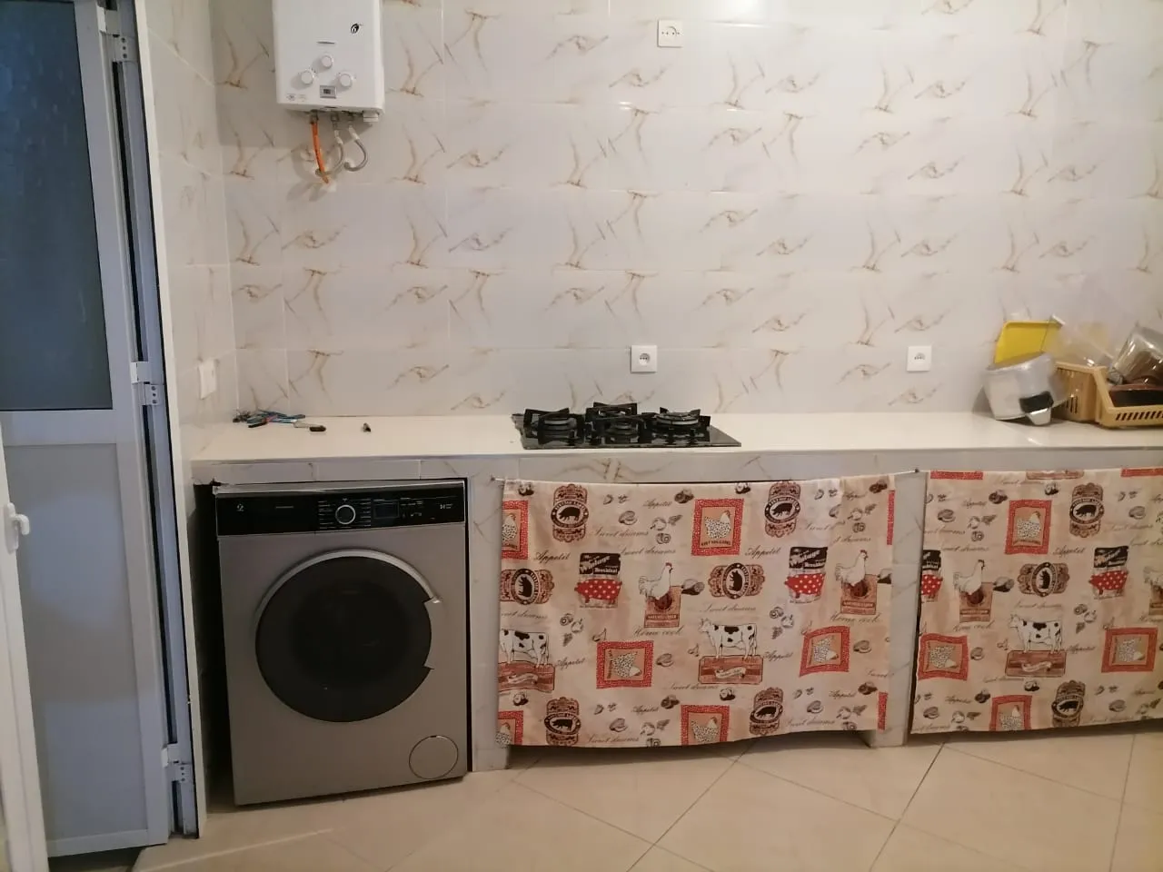 Appartement à Louer à Fnideq  Rez-de-chaussée, Proche de la Mer, 1 Chambre 