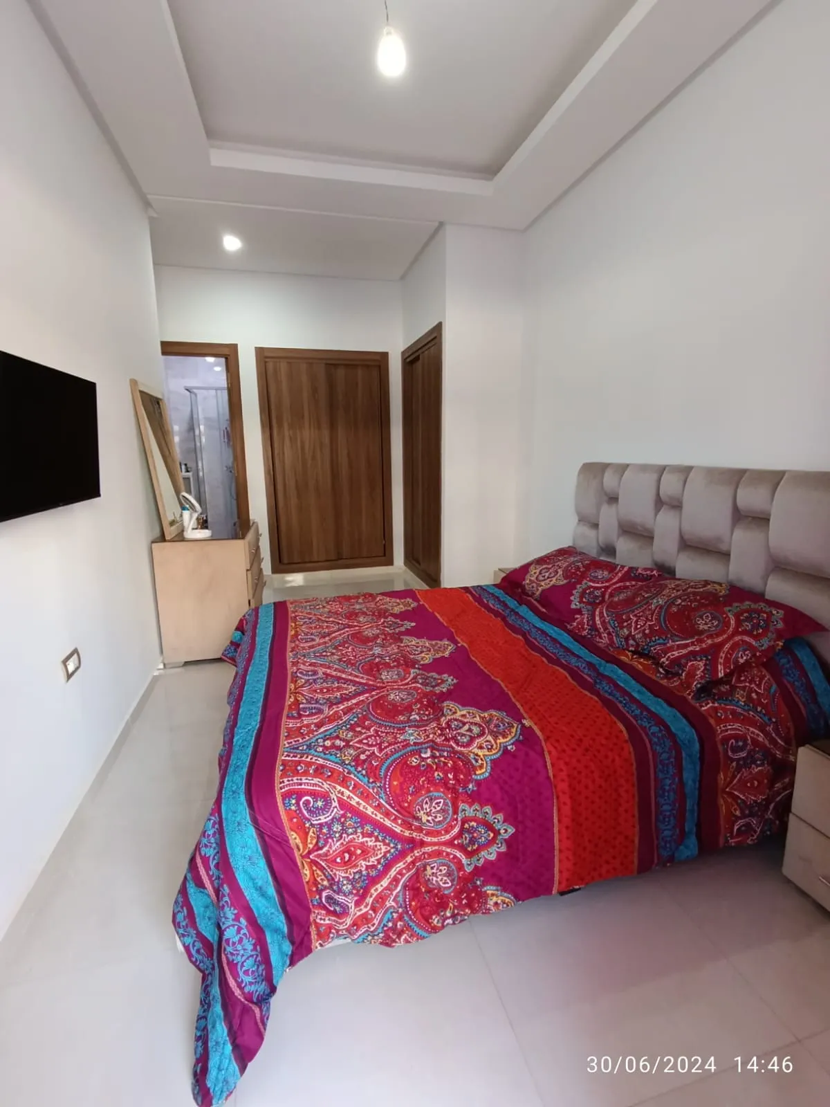 Bel appartement à louer à Rabat, au rez-de-chaussée, avec deux chambres