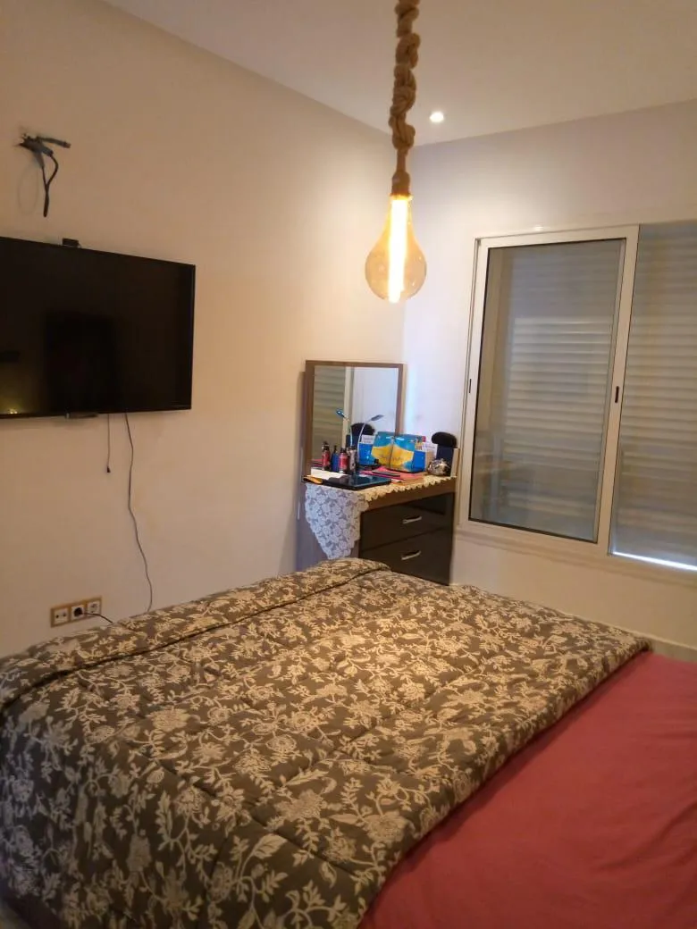 Appartement meublé à Harhoura  Rabat, avec trois chambres