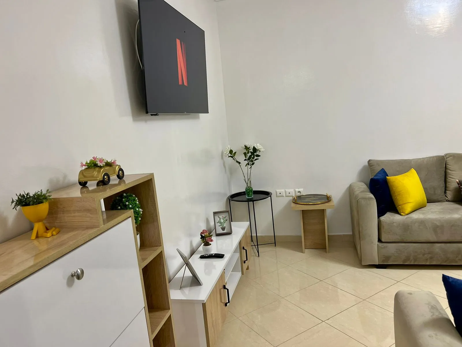 Appartement de luxe à louer à Harhoura, Rabat, situé au troisième étage