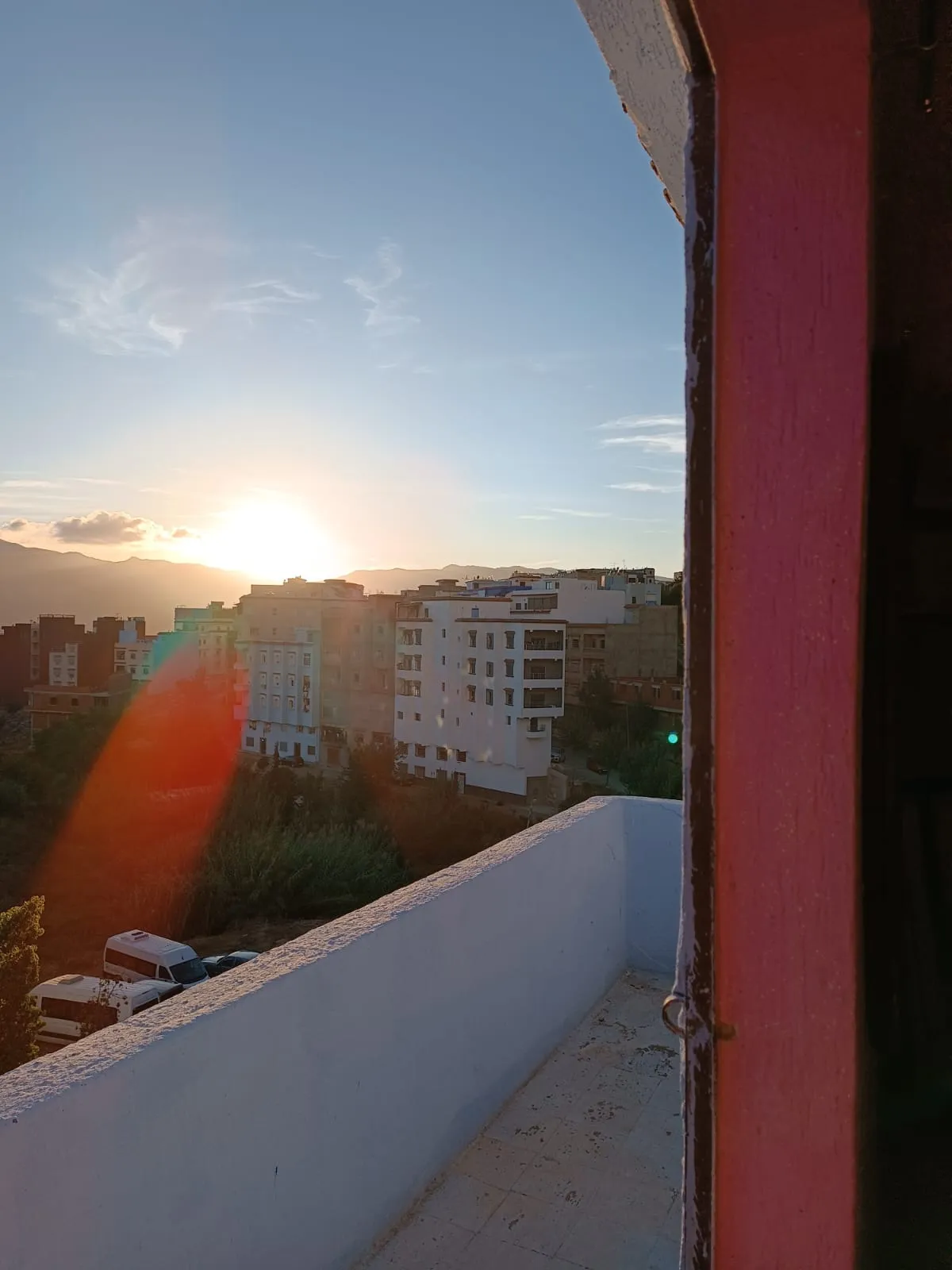Appartement à louer pour la journée à Chefchaouen, au quatrième étage.