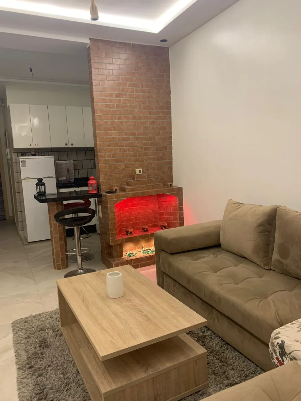Studio élégant et moderne à louer au cœur de la ville de Tanger 40 m 3 éme étage