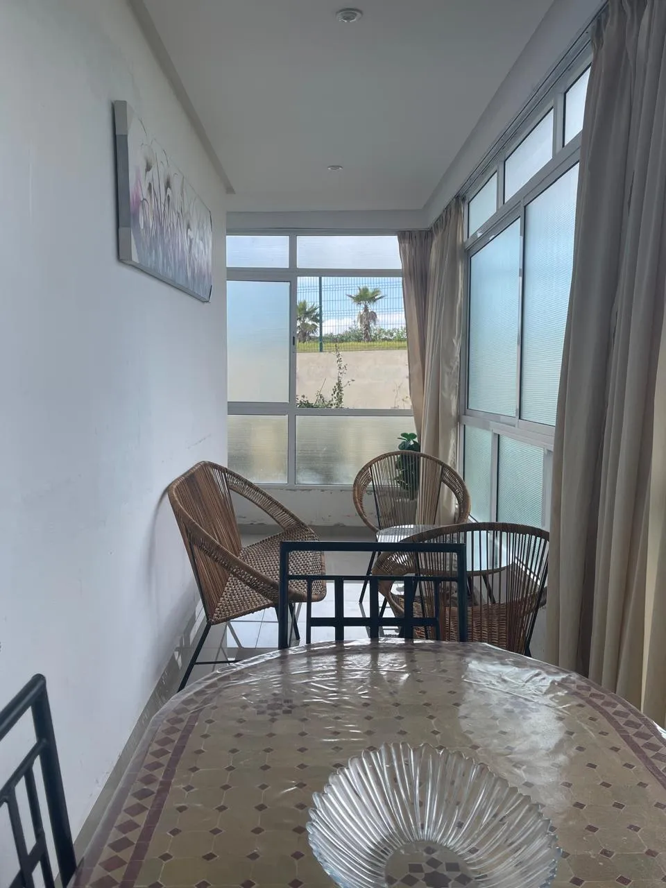 Appartement de luxe à louer à Tanger dans une résidence fermée et sécurisée 