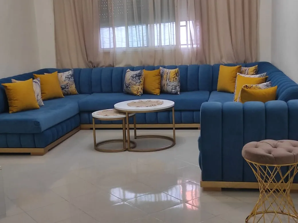 Bel appartement à louer à Boukhalef, Tanger – 2 chambres et un salon.