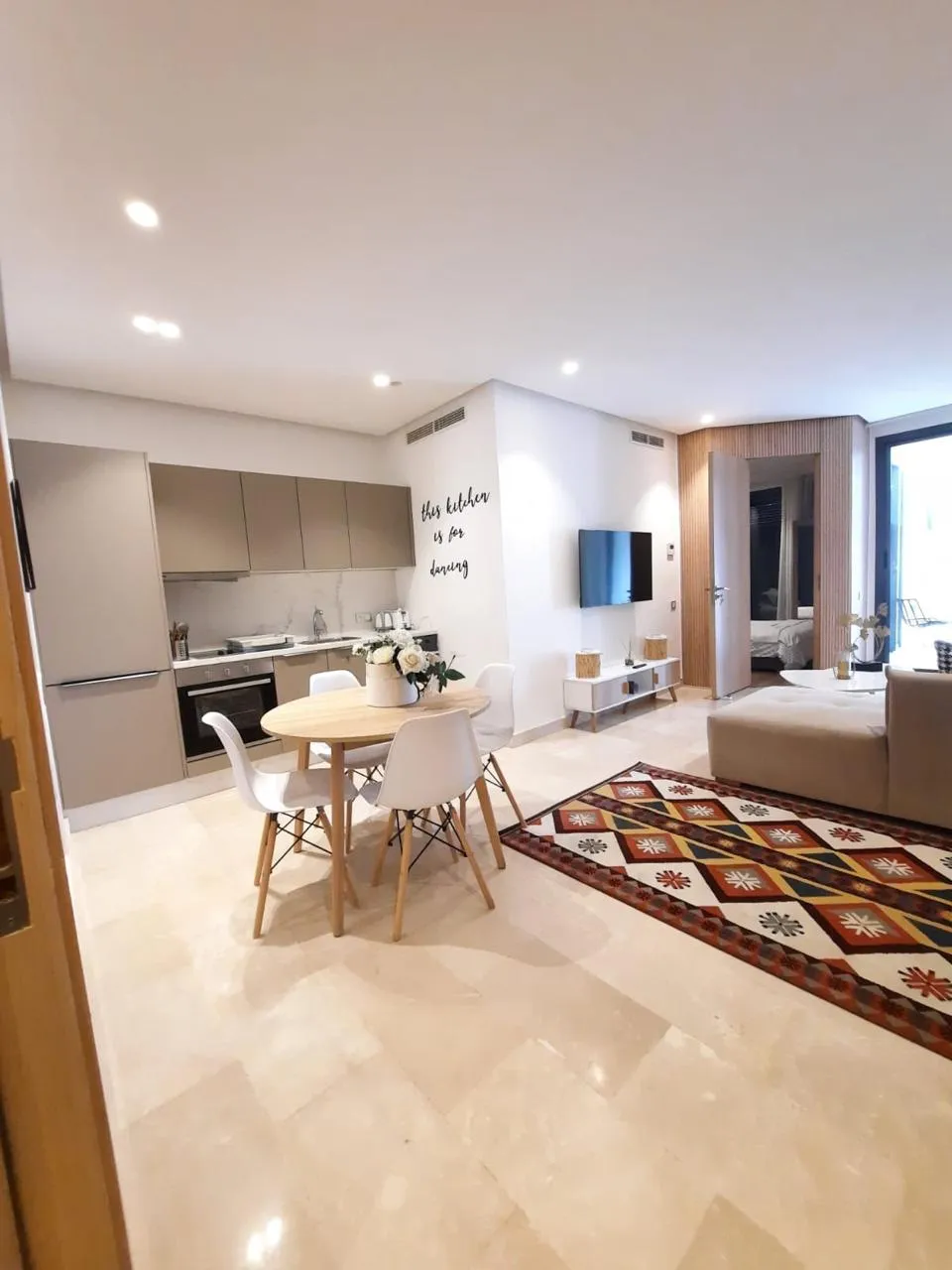 Studio de luxe à louer à Casablanca, dans le quartier chic de Maarif.
