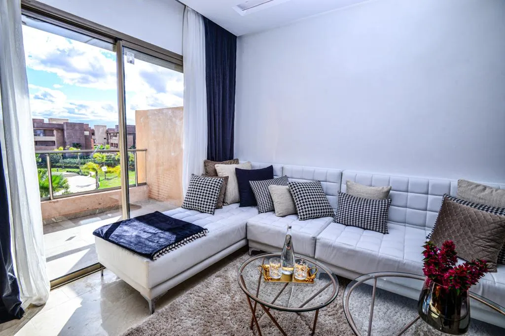 Un magnifique appartement à louer à Marrakech, situé au deuxième étage
