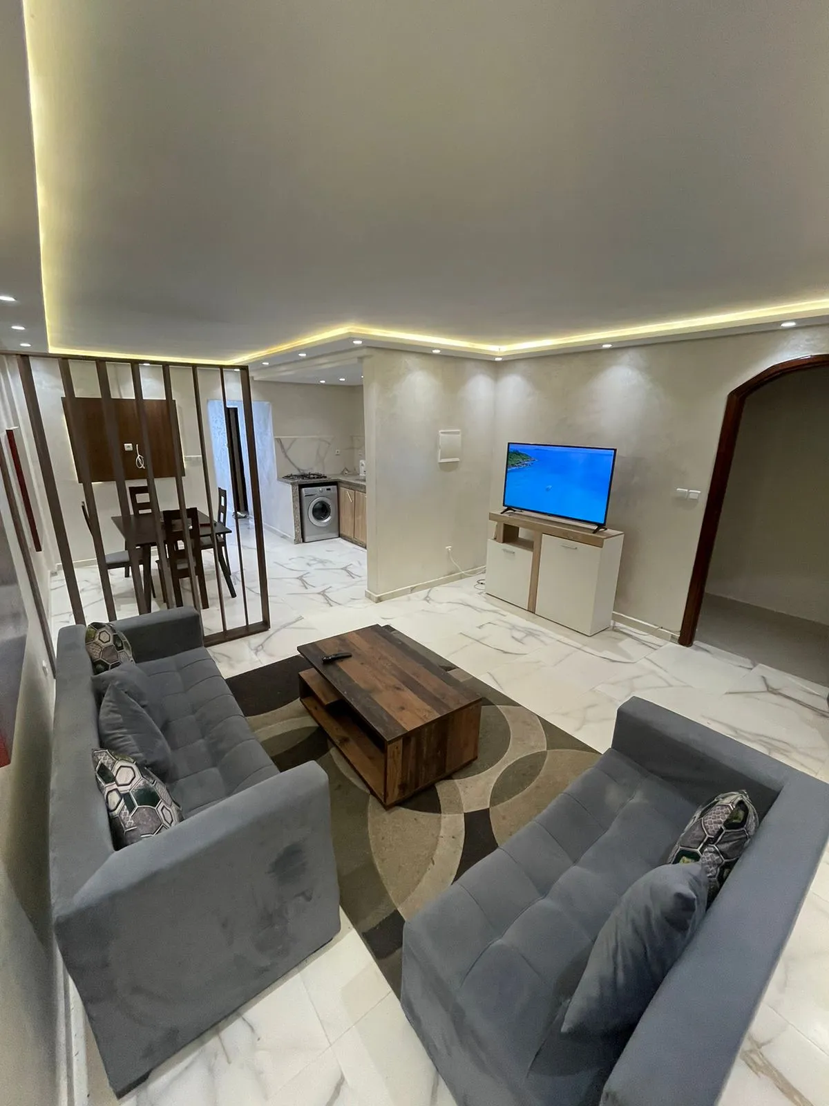 Appartement meublé de luxe à louer à Rabat, Agdal, d'une superficie de 100 m²