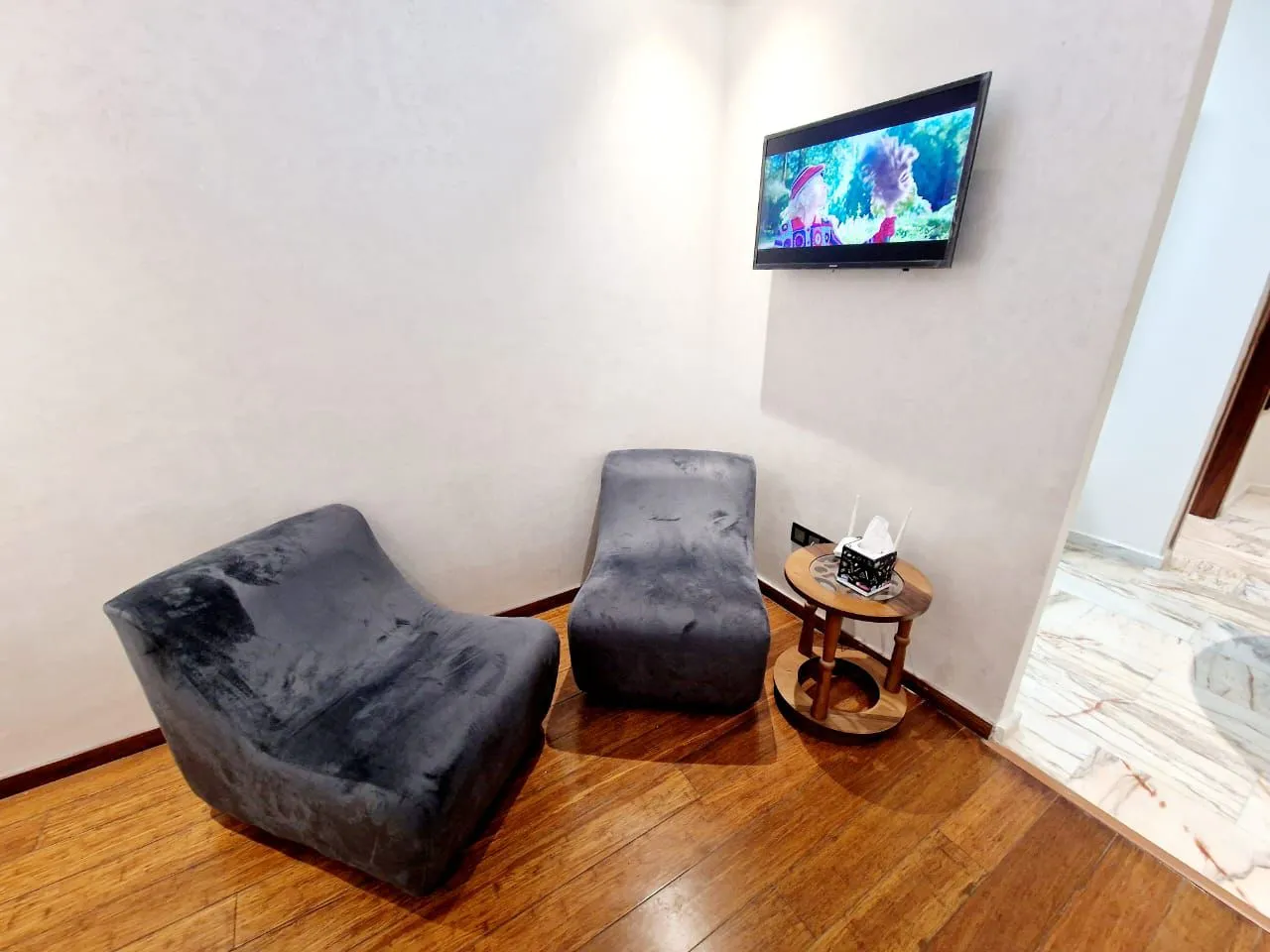 Petit appartement meublé à louer à Rabat, avec une chambre