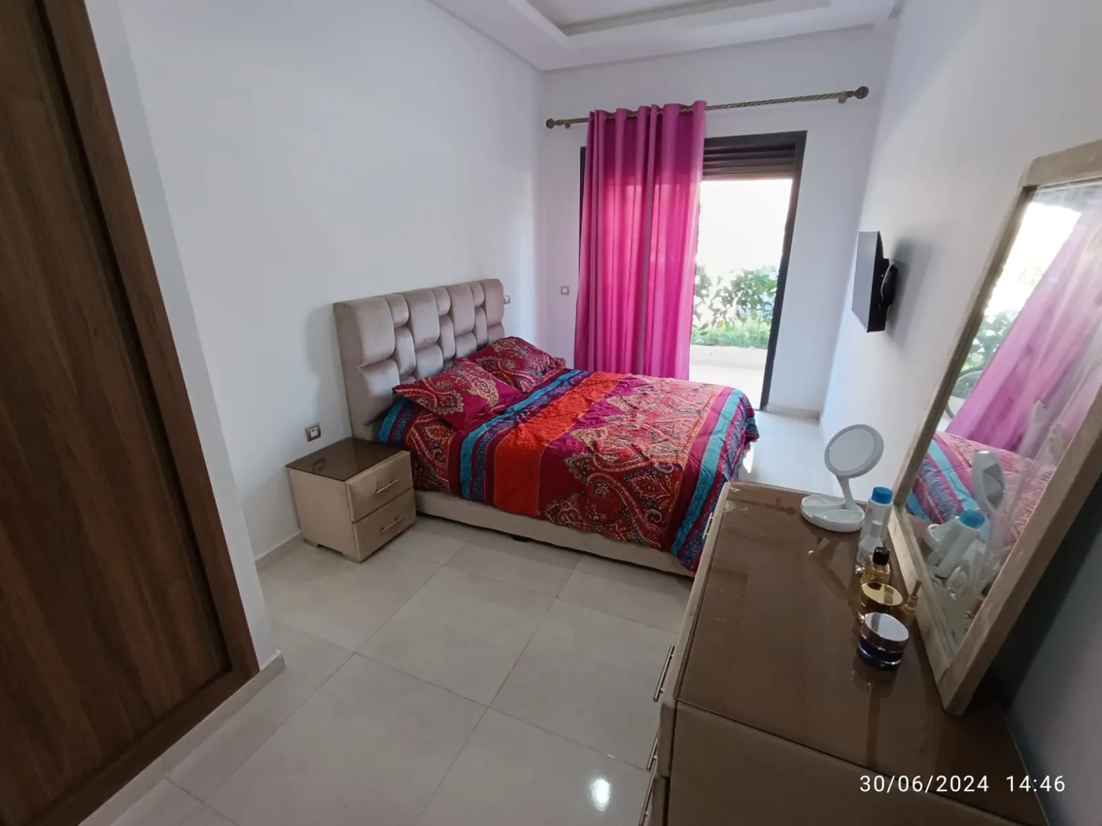 Bel appartement à louer à Rabat, au rez-de-chaussée, avec deux chambres