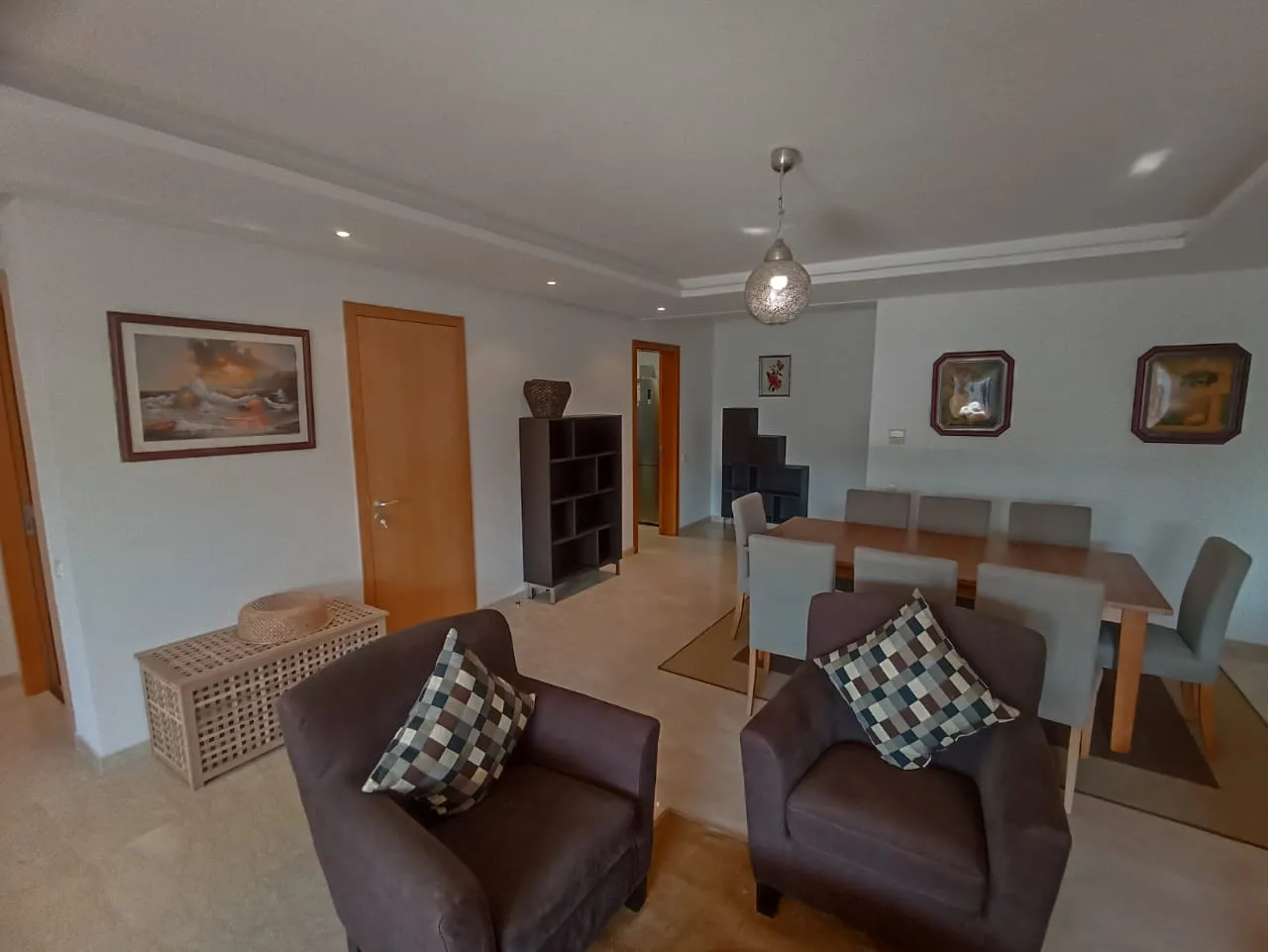 Appartement de luxe à louer entre Rabat et Salé  3ème étage
