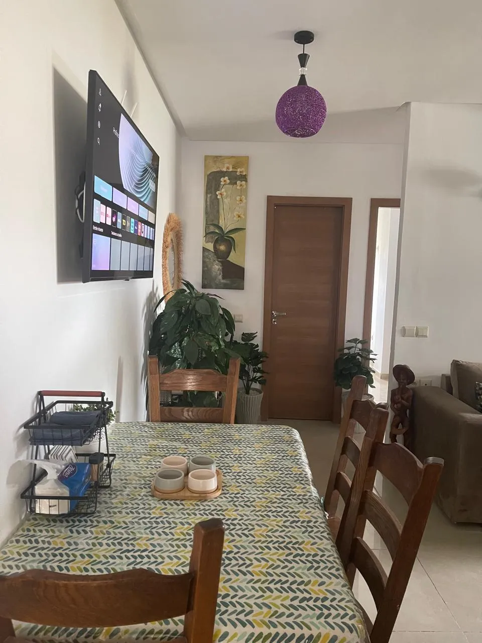 Appartement de luxe à louer à Tanger dans une résidence fermée et sécurisée 
