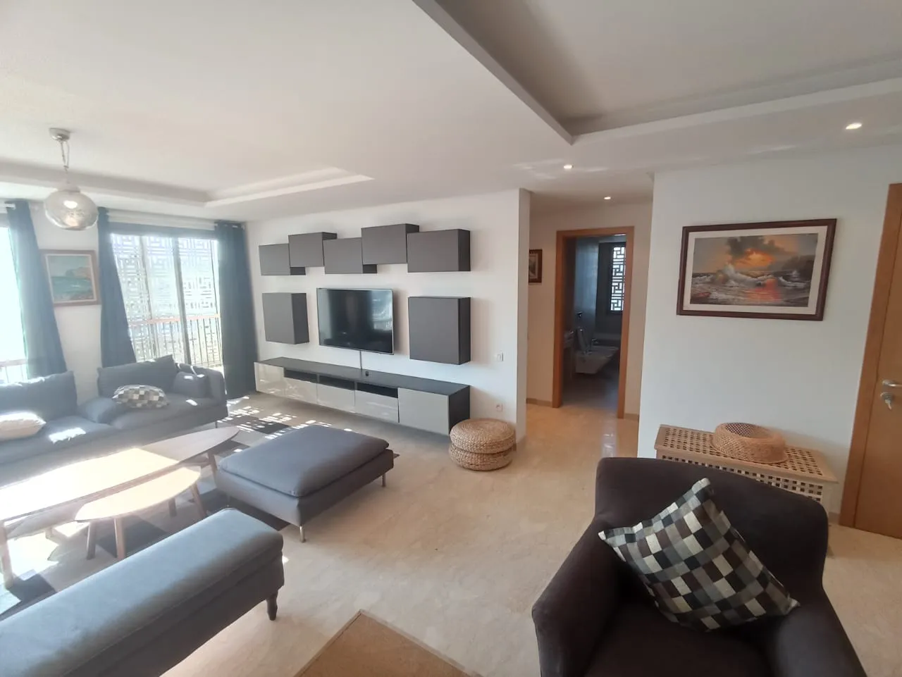 Appartement de luxe à louer entre Rabat et Salé  3ème étage