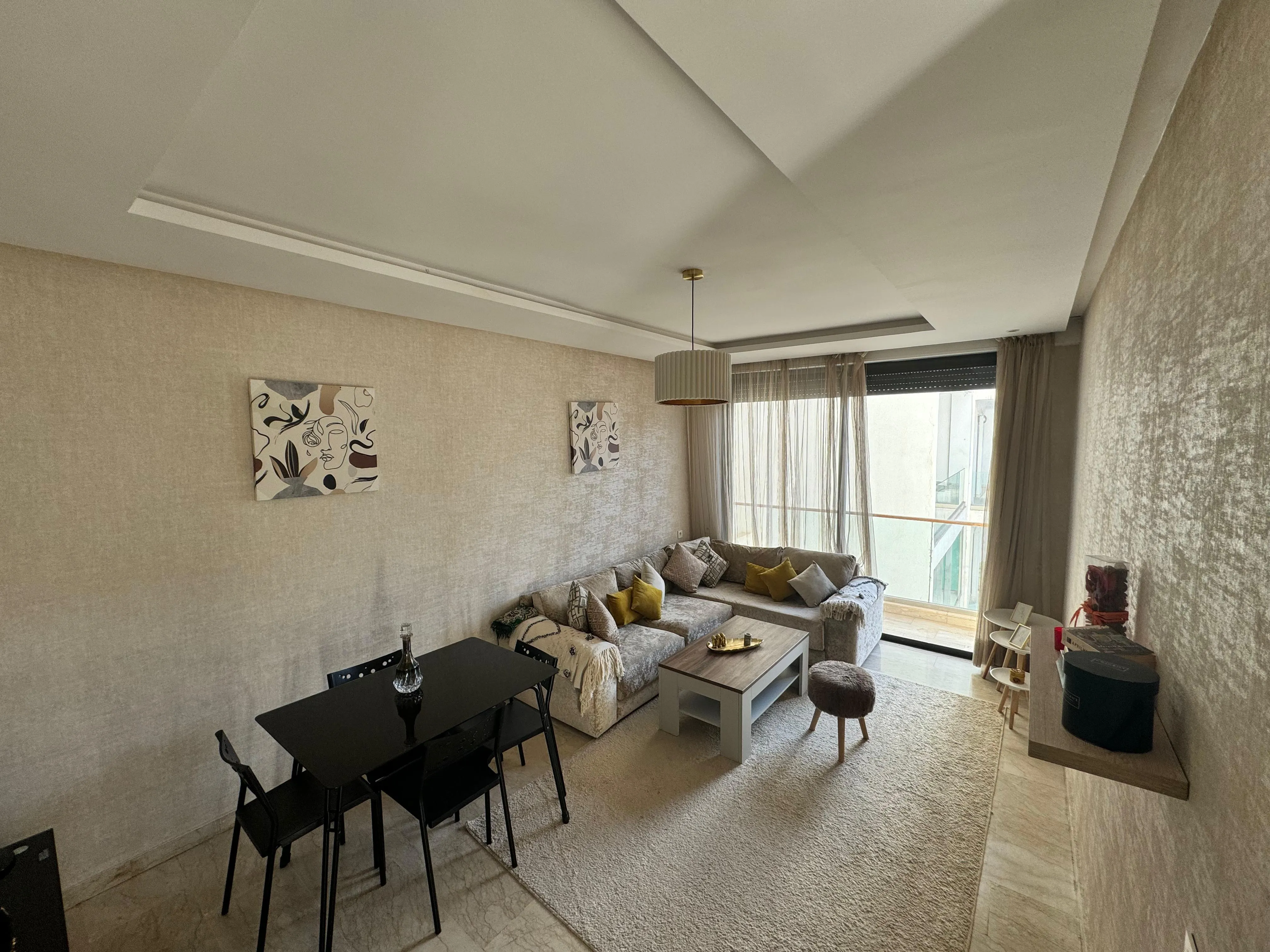 Appartement de luxe à louer à Agadir, dans une résidence haut de gamme sécurisée
