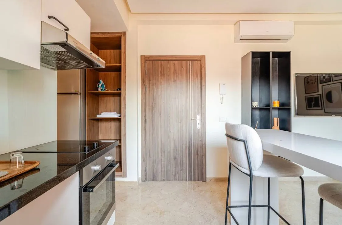 Appartement moderne d'une chambre à louer à la journée à Marrakech