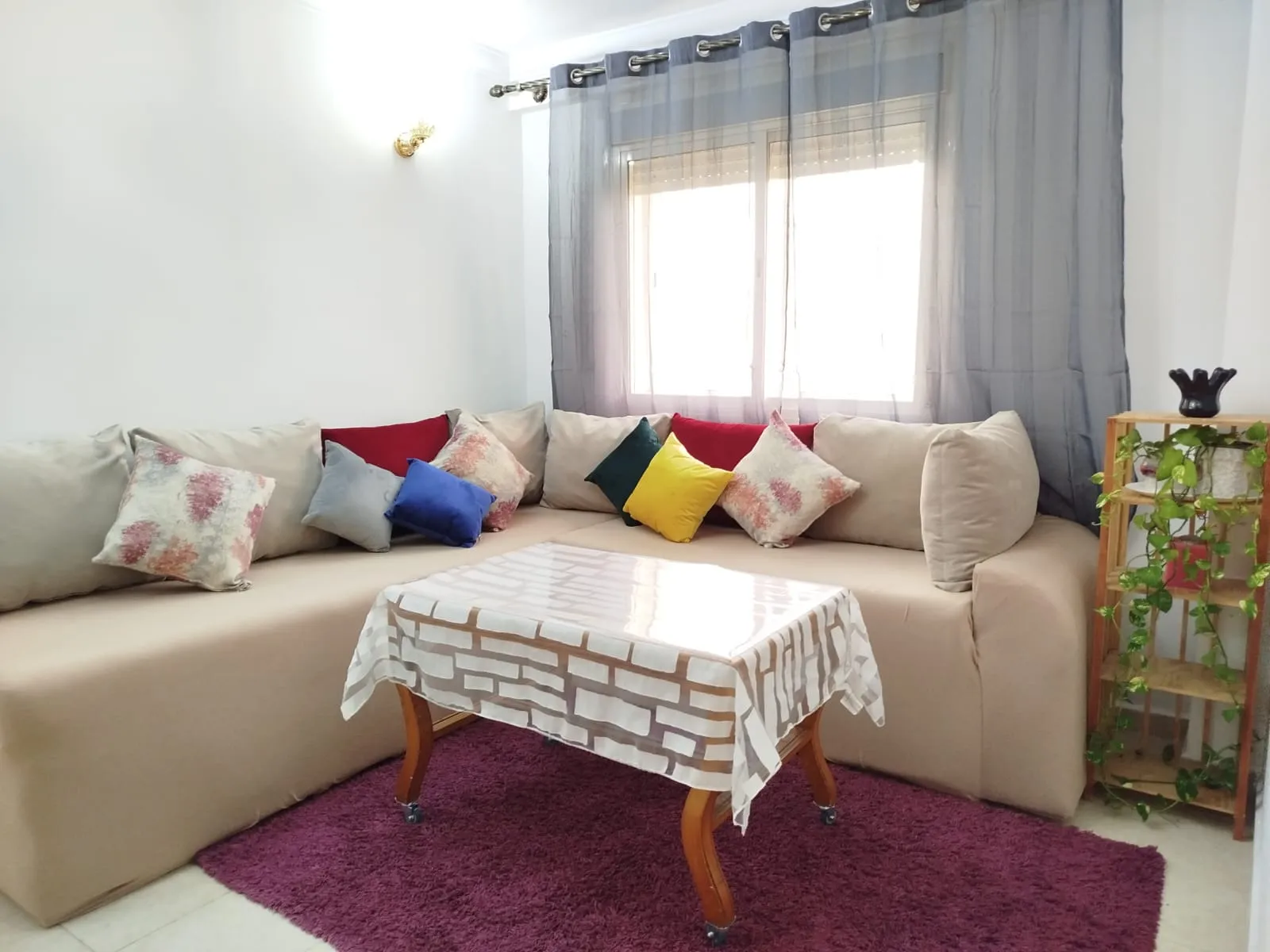 Appartement de luxe à louer à Tanger 2 chambre salon 60 m 