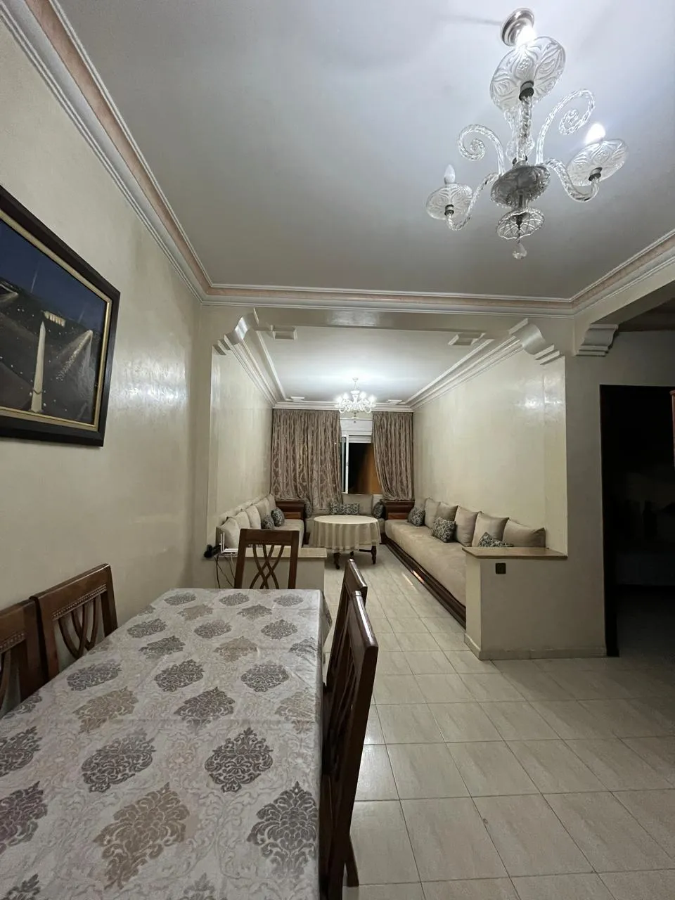 Duplex de luxe à louer à Marrakech Résidence Resort Golf au rez-de-chaussée