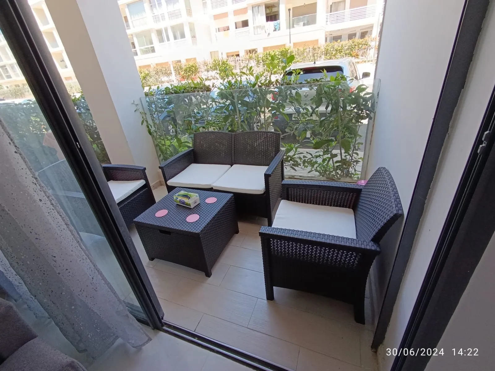 Bel appartement à louer à Rabat, au rez-de-chaussée, avec deux chambres