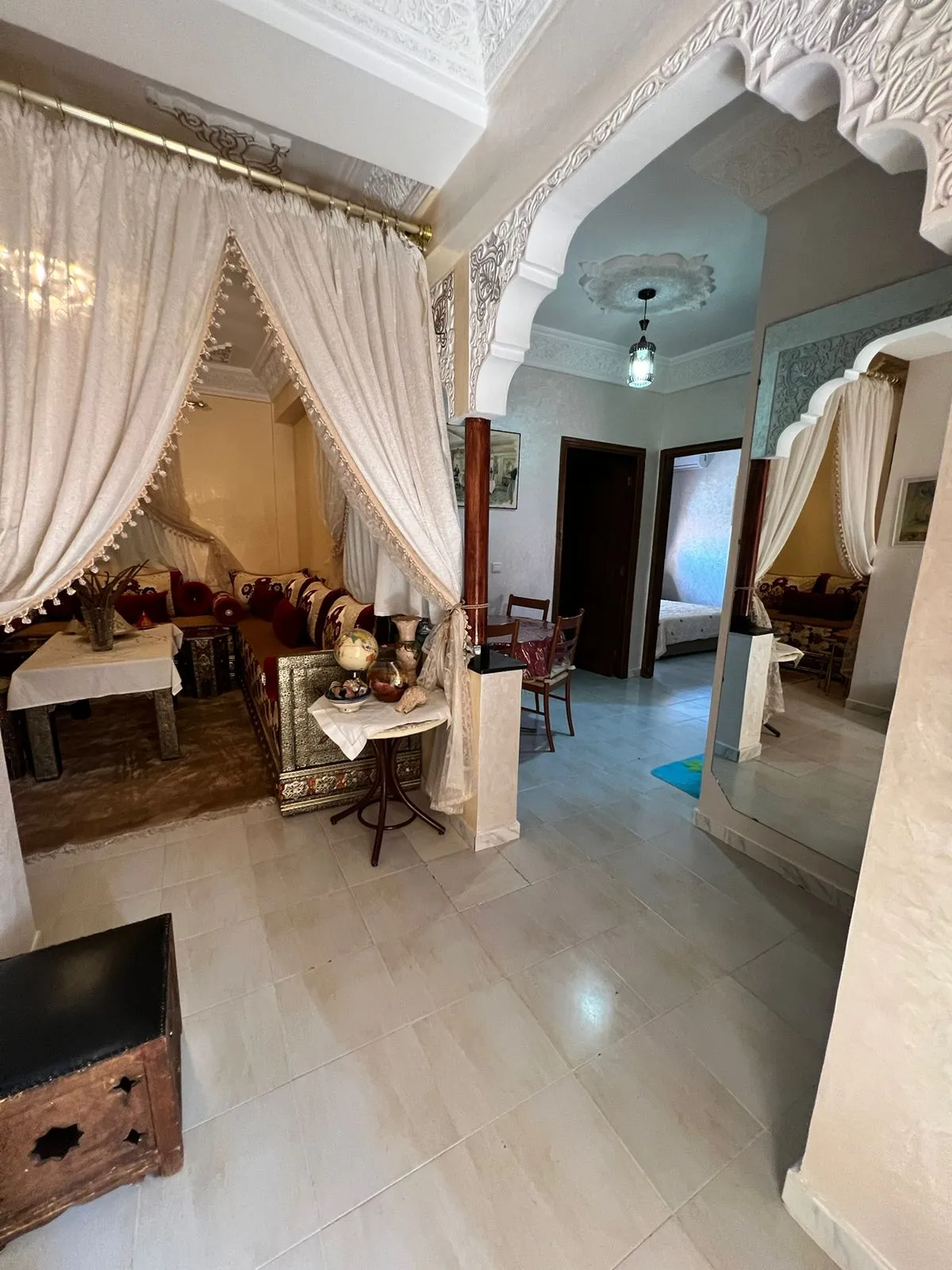 Appartement à louer à Marrakech, situé au troisième étage, avec deux chambres