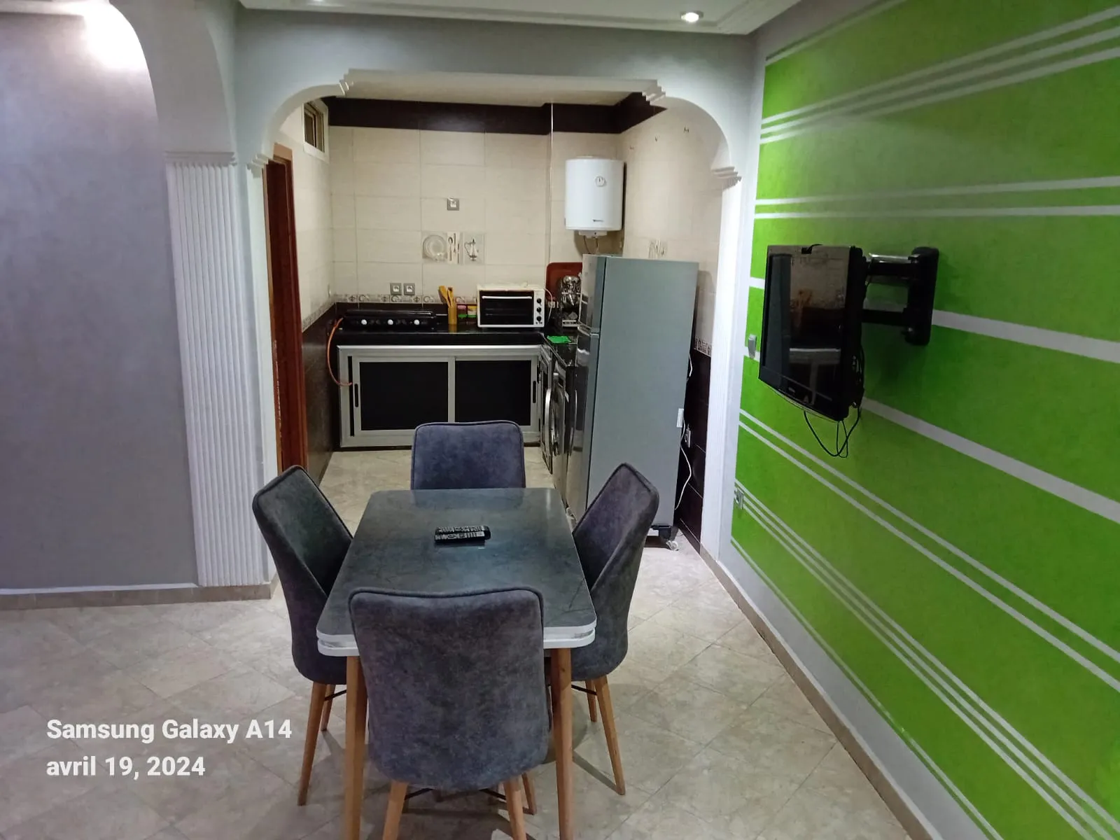 Appartement à louer à Tanger Balia dans une résidence moderne et sécurisée. 
