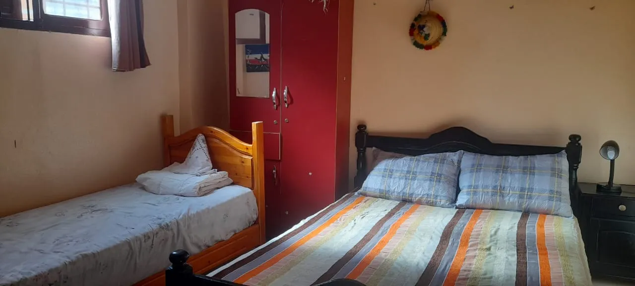 Bel appartement à louer à la journée à Agadir, dans la région d'Inzegan. 