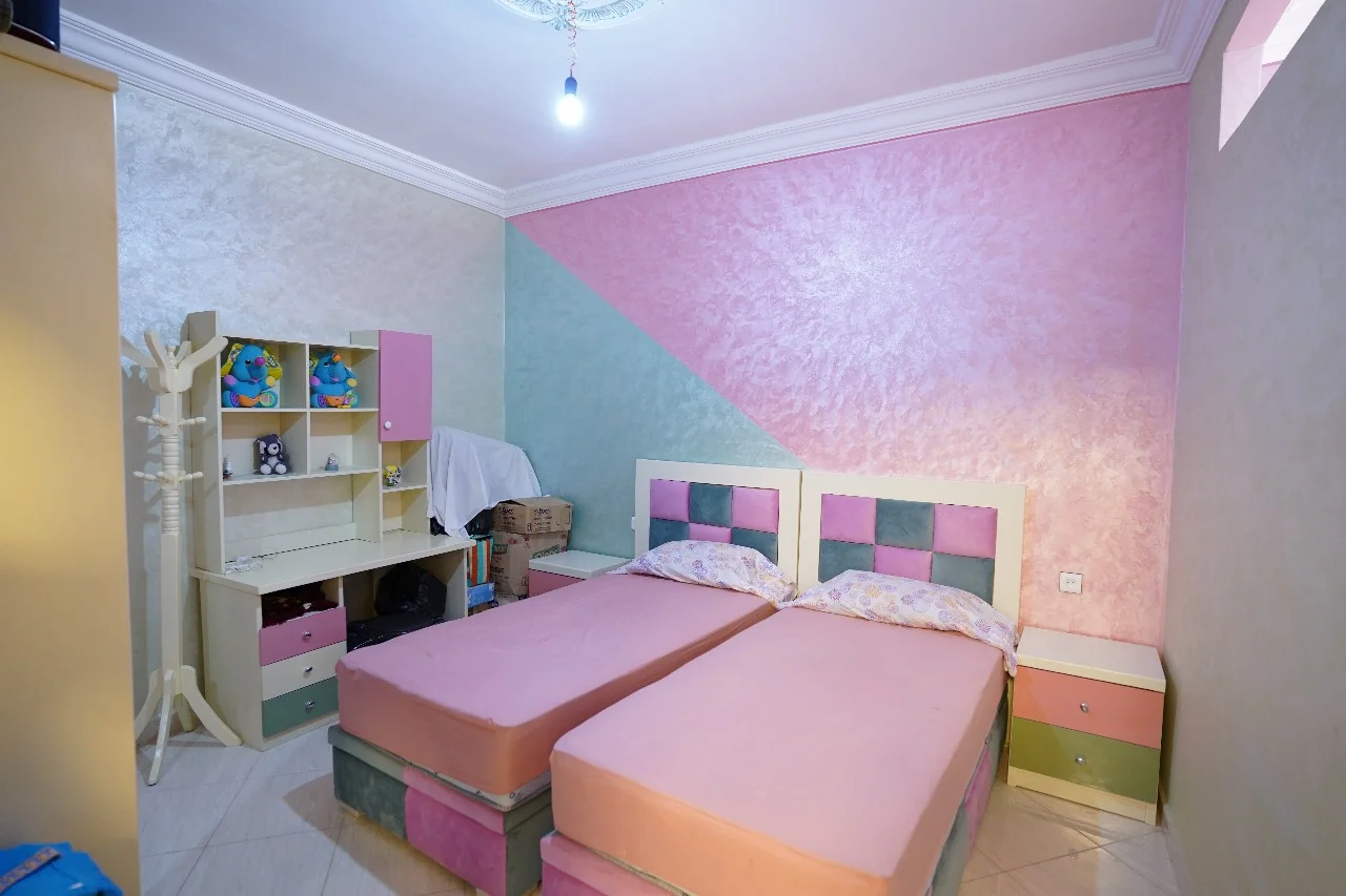 Appartement à vendre à boujarah tetouan 2 chambre 2 salon 93 mètres 3ème étage