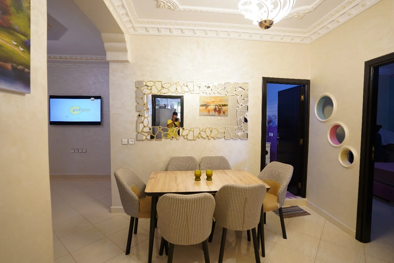 Appartement à vendre à boujarah tetouan 2 chambre 2 salon 93 mètres 3ème étage