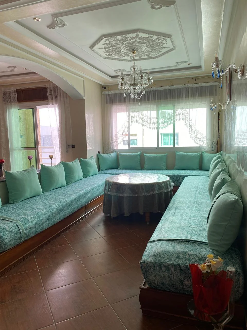 Appartement élégant à louer dans le quartier Al Hmama à Tétouan 115 m 2 chambres