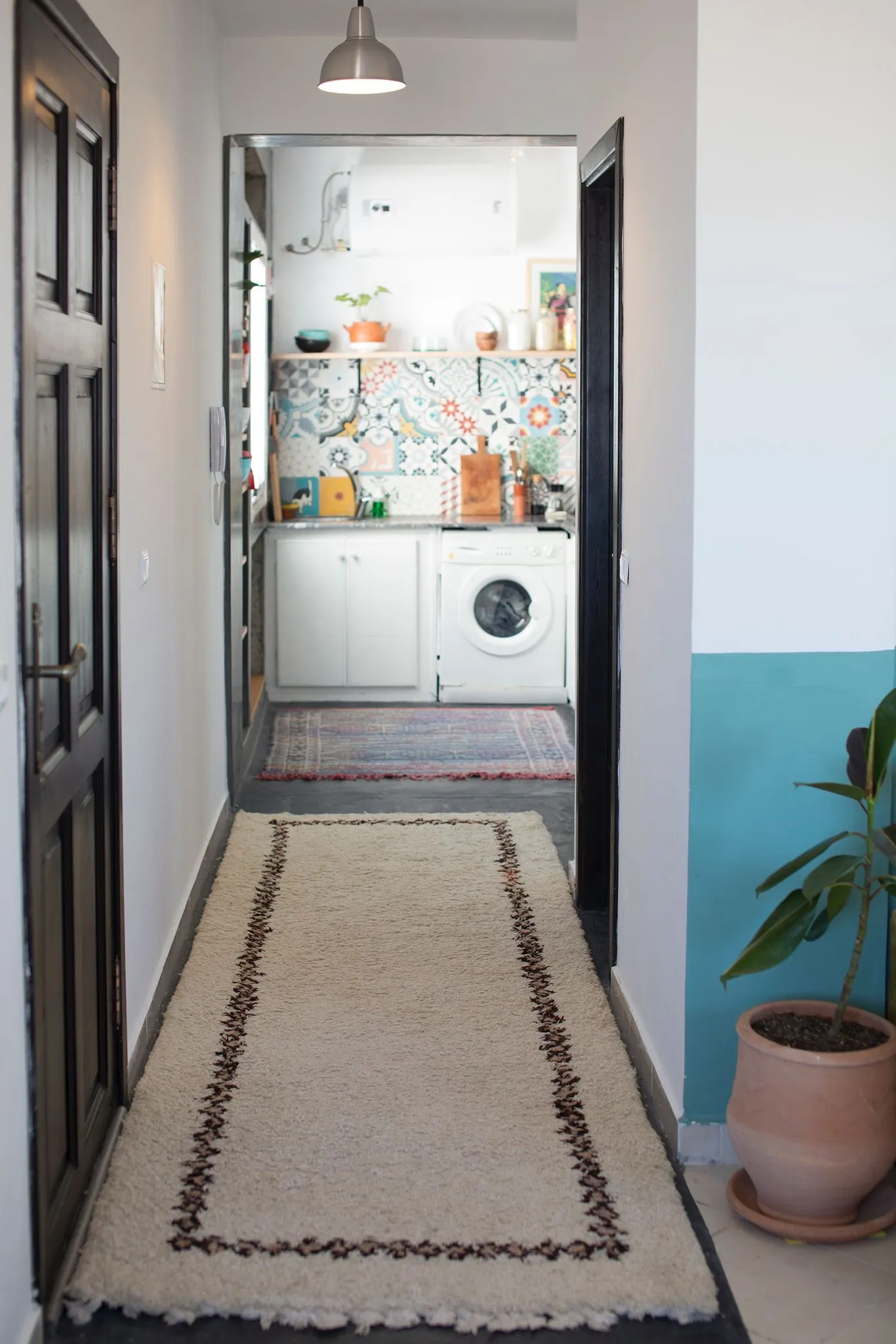 Appartement haut standing à louer à Tétouan, 2 chambres et salon, au 4ème étage.