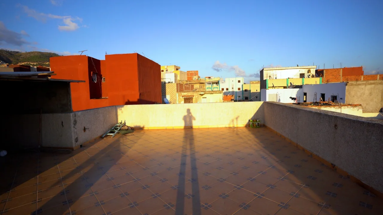 Appartement louer à Tétouan 2 chambres, salon, cuisine et salle de bain à 3 étage 