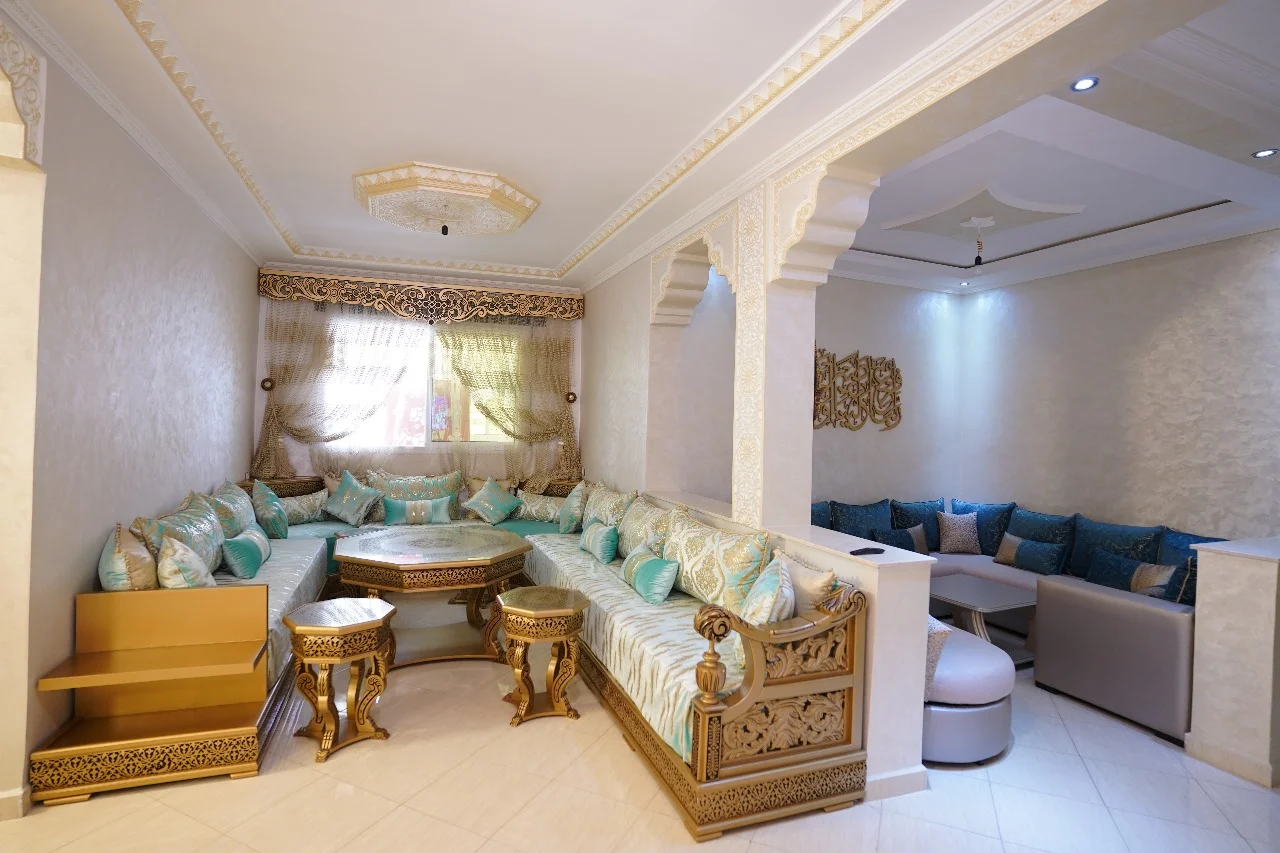 Appartement à vendre à boujarah tetouan 2 chambre 2 salon 93 mètres 3ème étage